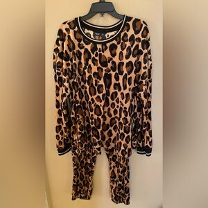 Simply Vera Vera Wang Animal Print Loungewear/Jogger